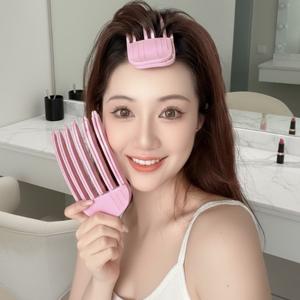 1+1 깊숙한 앞머리볼륨픽 뿌리볼륨집게 가르마 정수리 헤어롤 구르프 머리뿌리살리기