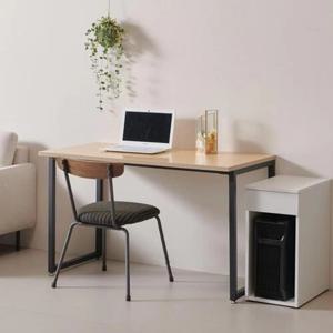 학생방 공부방 와이드 모던 직사각 철제 테이블 책상 튼튼한 심플 깔끔한