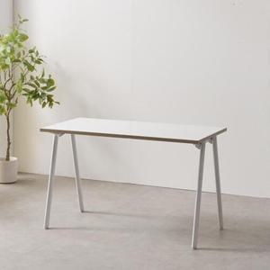 사무실 스터디 카페 직사각형 심플 슬림 테이블 1200 내구성 미팅룸 4인