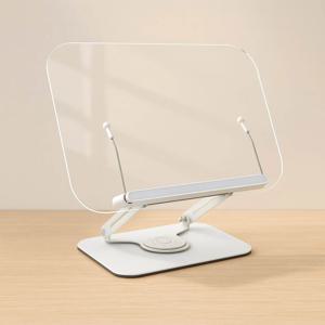 델리 프리미엄 투명 아크릴 회전 독서대