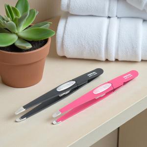 일본 둥근 타입 족집게 쪽집게 미세모용 트위저