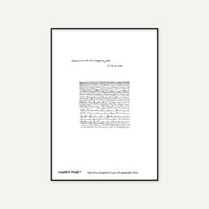 요코 오노 / A poem to be read (액자 포함)
