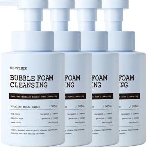 3+1 미셀라 대용량 폼클렌징 500ml 약알칼리 클렌징폼 세안제 폼클렌저 거품