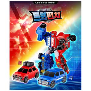 또봇 미니 트윈펀치 캐스퍼 Mini 합체 변신 로봇 장난감
