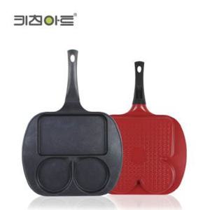 3구 에그팬 계란 후라이 팬케이크 달걀 브런치 멀티팬