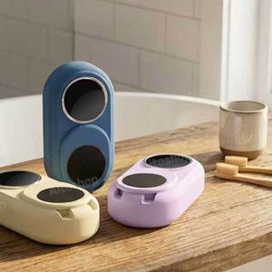 가정용 벽걸이 무선 칫솔 살균 건조기 에어 온열 건조 UV-C살균 2인용 살균기