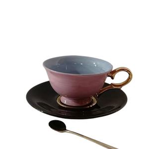 누아 핑스블랙 찻잔 커피잔세트 골드 명품 예쁜 고급 감성 이니셜 각인