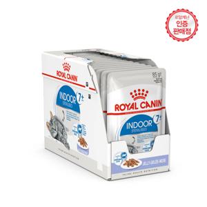 인도어 7세이상 젤리 파우치 85g 12팩