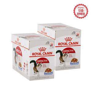 고양이파우치 인스팅티브 젤리 24개/체중유지