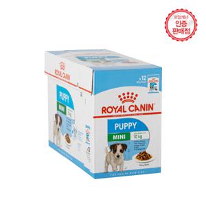 강아지파우치 미니 퍼피 85G 12개/면역기능유지