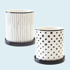 모노심플 1구 수저통 도자기 물받이 숟가락 젓가락 조리도구통