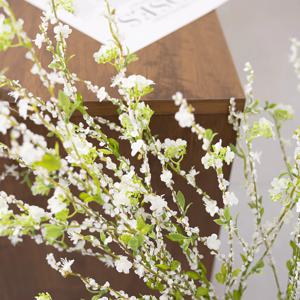 설유화 조화 로얄가지 120cm 인테리어 꽃 장식 소품 촬영 꾸미기