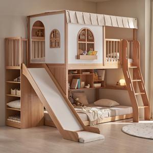 요셉SG 하우스 이층 침대 미끄럼틀 사다리 로우 루프탑 세트 JSGBE40