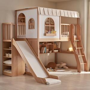 요셉SG 하우스 벙커 침대 미끄럼틀 사다리 로우 루프탑 세트 JSGBE38