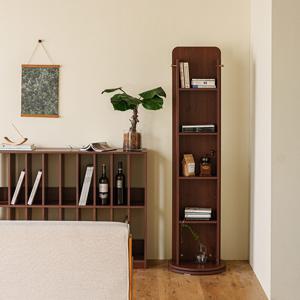 [리퍼] 파레드 5단 거울 회전 책장 (플랫형)