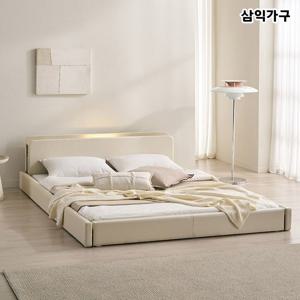 [신상출시]해온 LED 저상형 가죽 침대 SS/Q (매트포함)