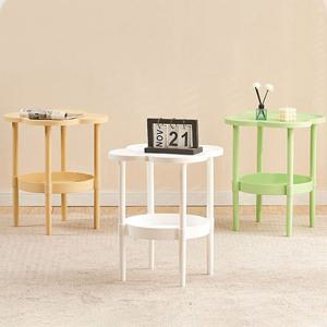 2단 협탁 조립식 선반 보조 소파테이블