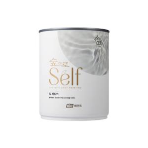 친환경 수성바니쉬 가구페인트 나무 목재 원목 페인트 숲으로셀프 바니쉬 유광 1L