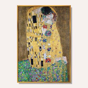 구스타프 클림트 키스 명화 아트 포스터 홈카페 인테리어 그림 액자 / GKA003-OG