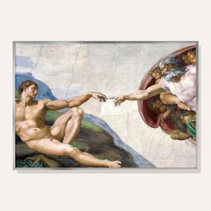 미켈란젤로 천지창조 명화 아트 포스터 미술 작품 인테리어 그림 액자 / MBP002-OG