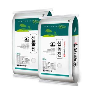 독도사랑 신동진 쌀 20kg (10kgx2) / 25년산 국산 햅쌀 / 상등급 단일품종