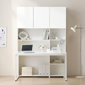 E0자재 HM2053 스퀘어 책장책상세트 6단 1400-DVX