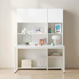 E0자재 HM2052 스퀘어 책장책상세트 5단 1400-DVX