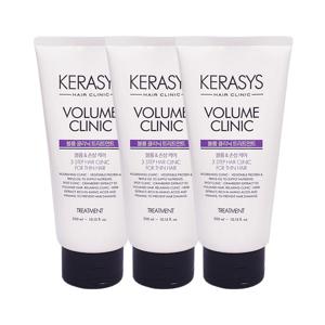 케라시스 볼륨 클리닉 볼륨 손상케어 트리트먼트 300ml x3