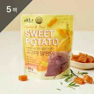 자연다움 오븐에 구운 고구마 말랭이 90g*5팩