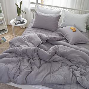 모스 모달 사계절 호텔 이불패드 라지킹 누빔 세트