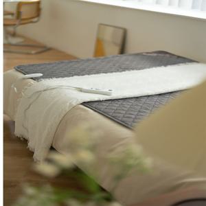 eden 전자파없는 탄소매트 슬림 그레이 전기매트 초절전 전기장판 전기요