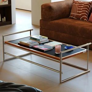 [해외] 투톤 스퀘어 2way 입식/좌식 변형 테이블