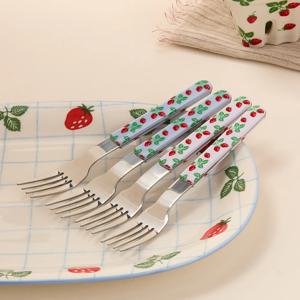 베리가든 디저트포크세트 4P