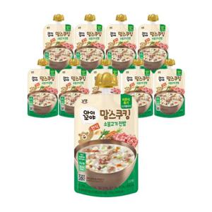 아이꼬야 맘스쿠킹 소불고기 진밥 10개 / 12개월 이유식