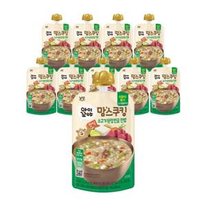 아이꼬야 맘스쿠킹 소고기 된장전골 진밥 10개 / 12개월 이유식