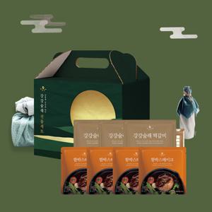 떡갈비&함박스테이크 선물세트 (1.62kg)