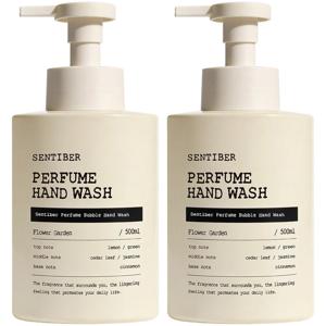 1+1 퍼퓸 대용량 핸드워시 500ml 향기좋은 손세정제 물비누 핸드솝 거품비누 포밍