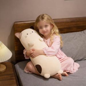 동물 바디필로우 인형 고양이 모찌 인형 안고자는 인형 베개 롱쿠션