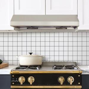 싱크대시트지 알루미늄 호일 스몰체크(블랙) 주방타일시트지