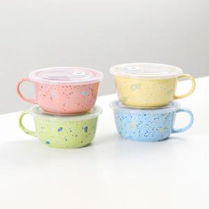 밀폐 라면기 600ml 전자레인지사용 어린이그릇 시리얼 요거트볼