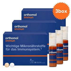 [해외]이뮨 드링크+정제 3박스 90일분 (독일직구)