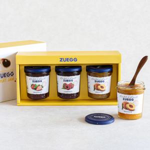 딸기 라즈베리 복숭아 쨈 3병 쥬에그 선물세트