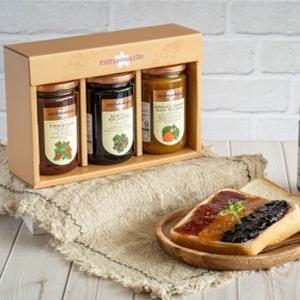 잼 350g 3병 선물세트(딸기잼 블루베리잼 오렌지잼)