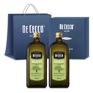 유기농 엑스트라버진 올리브 오일 500ml 2병 선물세트 올리브유