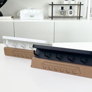 무타공 마스크걸이 초강력자석 선반 행거 차키 열쇠 현관정리 2color