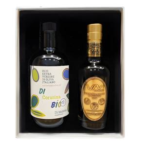 디몰페타 유기농 올리브오일+모데나 골드라벨 발사믹식초 선물세트 명절선물