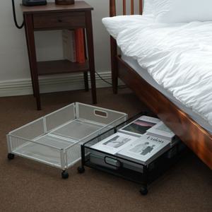 언더베드 리빙박스 침대밑수납장 바퀴달린 슬라이딩 수납함