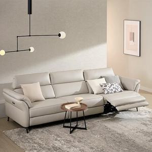 MVME 시어터 천연가죽 리클라이너 4인(매장가구)