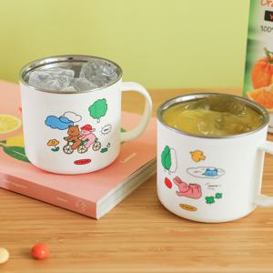 마이 버디 스텐 머그컵 2P 세트 - Green day (300ml) 보온 보냉 캠핑