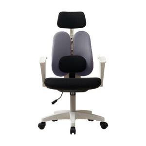 A003 화이트바디 발포방석 헤드요추 메쉬 사무용의자